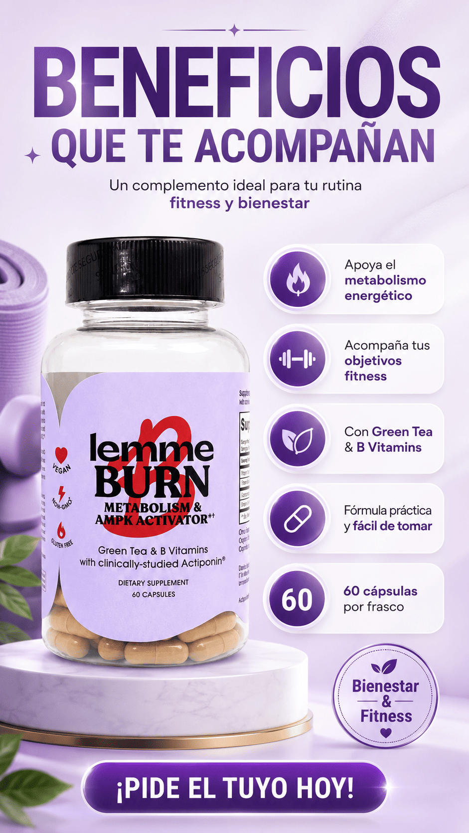 Lemme Burn — Energía y Metabolismo, Todos los Días