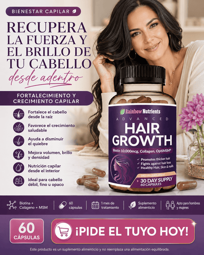 HAIR GROWTH  TRATAMIENTO CAPILAR