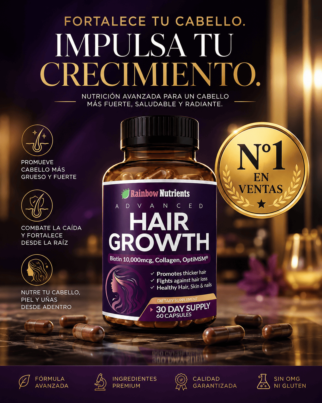 HAIR GROWTH  TRATAMIENTO CAPILAR
