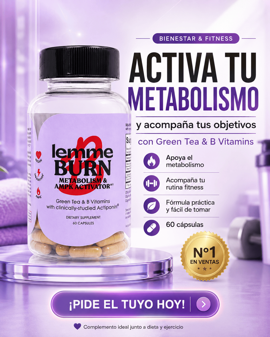 Lemme Burn — Energía y Metabolismo, Todos los Días