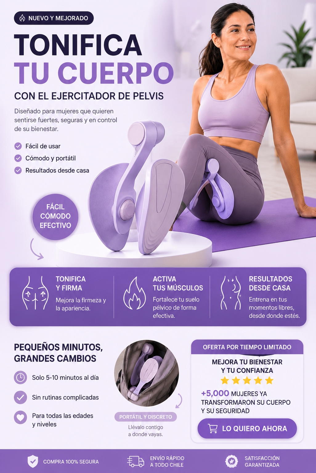 EJERCITADOR DE PELVIS EN CASA